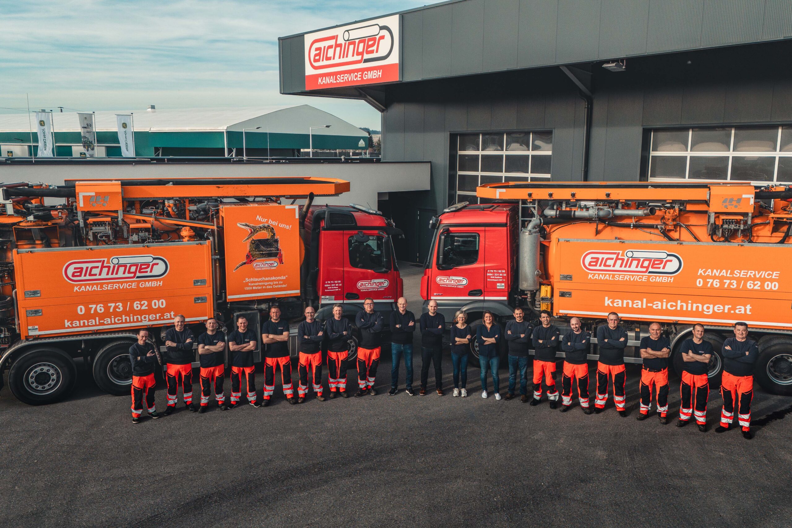 Aichinger Kanalservice Fahrzeuge